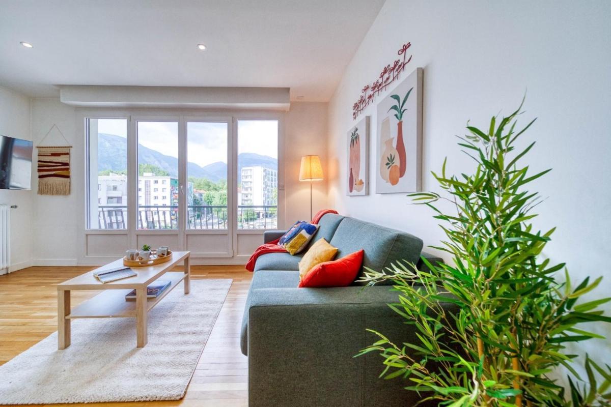 Le Joli Stade, Appartement Avec Magnifique Vue, Grenoble, Rhone Alpes Exterior foto